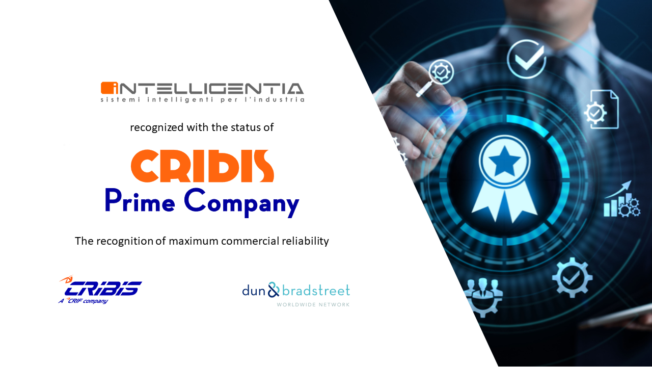 CRIBIS Prime Company achievement - Intelligentia